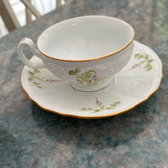 Lissi Kaplan Hand painted tea for one ! So beautiful! - Picture 6 of 12